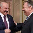 Майк Помпео, Александър Лукашенко