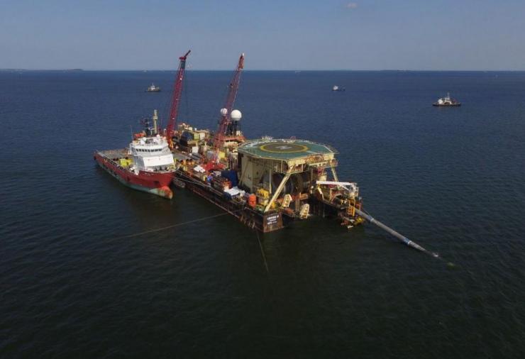 Изграждането на газопровода вече е към края си
