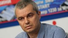 Лидерът на "Възраждане" Костадин Костадинов