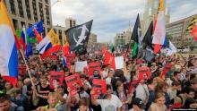 Протестите в Москва срещу беззаконието не стихват