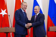 Ердоган все повече затопля отношенията с Путин и се отдалечава от САЩ и НАТО