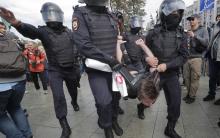 Над 1000 бяха арестувани на протеста на 3 август в Москва