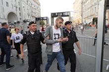15 души бяха арестуване в Москва в деня на изборите 