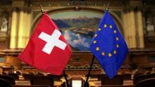 Знаме Швейцария, ЕС