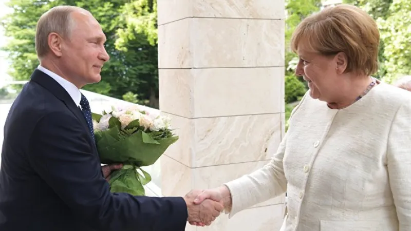 Меркел, Путин