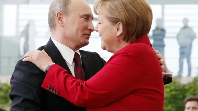 Меркел, Путин