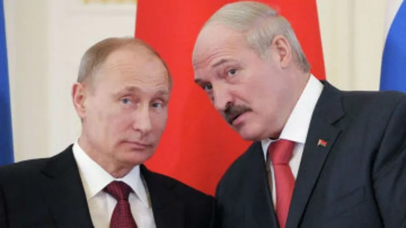 Путин Лукашенко
