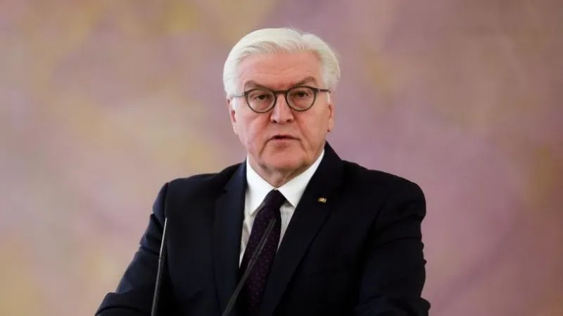 Германският президент Франк-Валтер Щайнмайер 