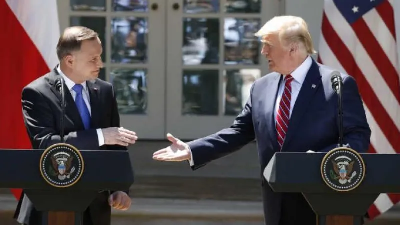 Доналд Тръмп, Анджей Дуда