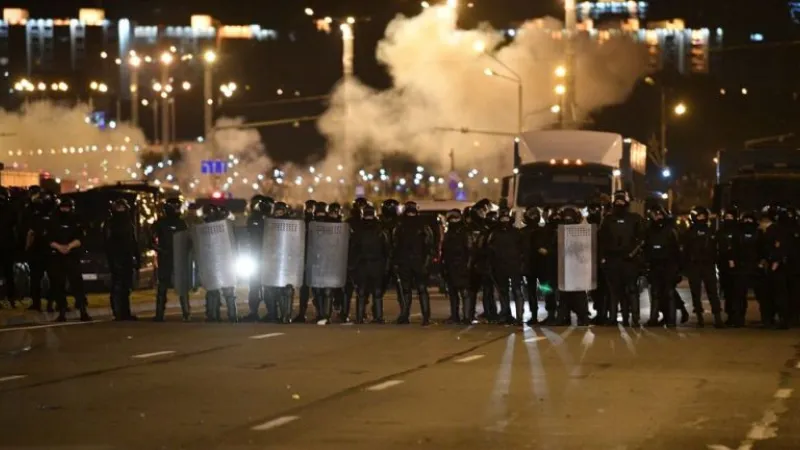Протести Беларус