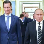 Асад и ПУтин са близки отношения, а Русия е сред най-яростници поддръжници на режима в Сирия